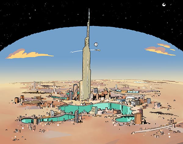 Burj Khalifa – La tête dans les étoiles
