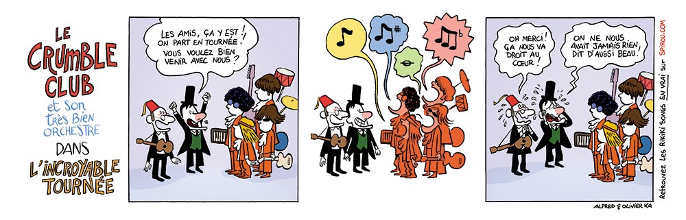Le Crumble Club (et son très bien orchestre)